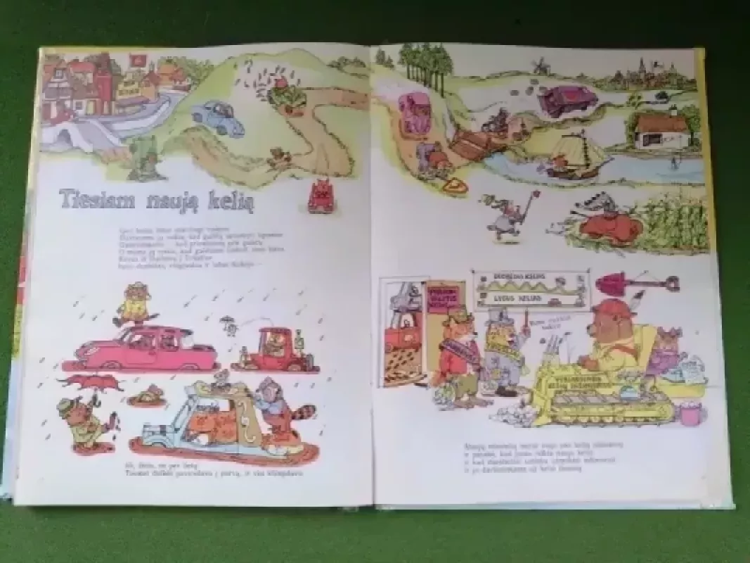 Ką žmonės dirba visą dieną - Richard Scarry, knyga 3