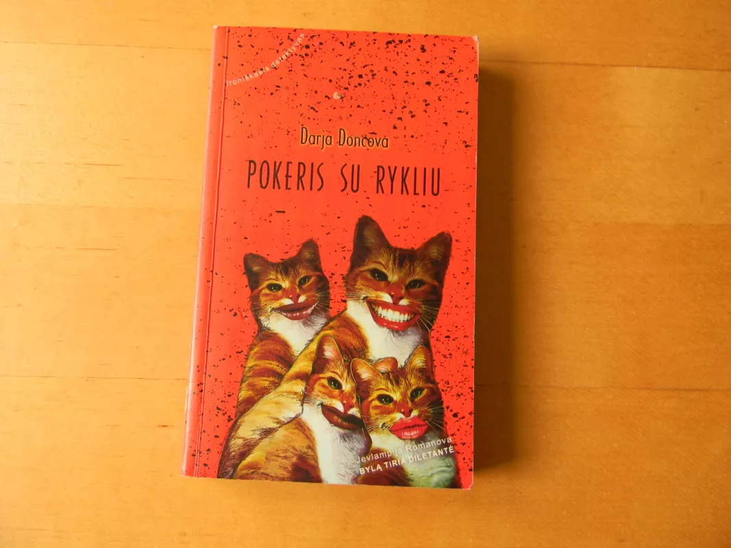 Pokeris su rykliu - Darja Doncova, knyga 2