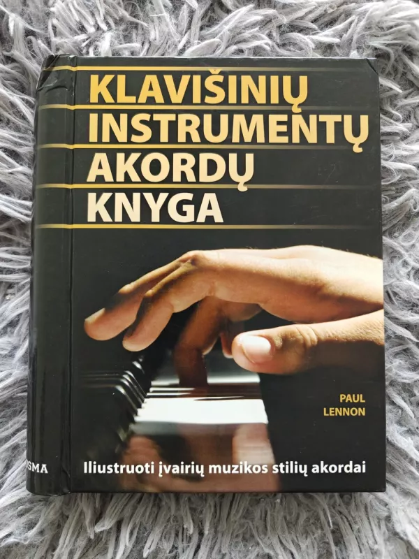 Klavišinių instrumentų akordų knyga - Paul Lennon, knyga 2