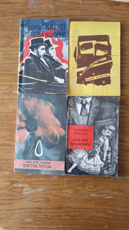 Detektyvai. 8 knygos. - Įvairūs autoriai, knyga 3