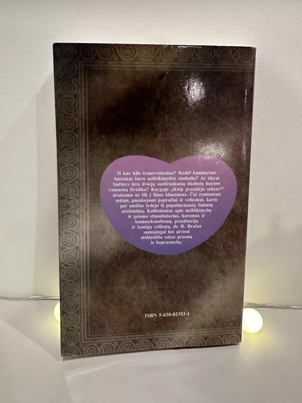 Kaip prasidėjo seksas - R. Brasch, knyga 3