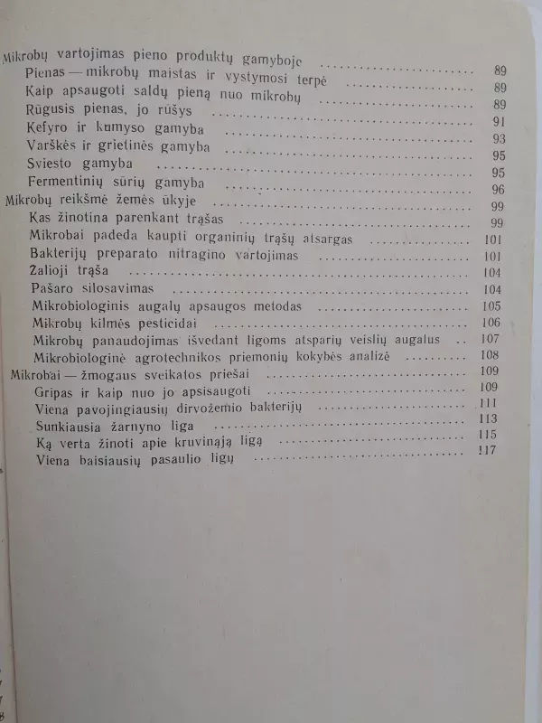 Mikroorganizmai ir žmogus - Petras Bluzmanas, knyga 6