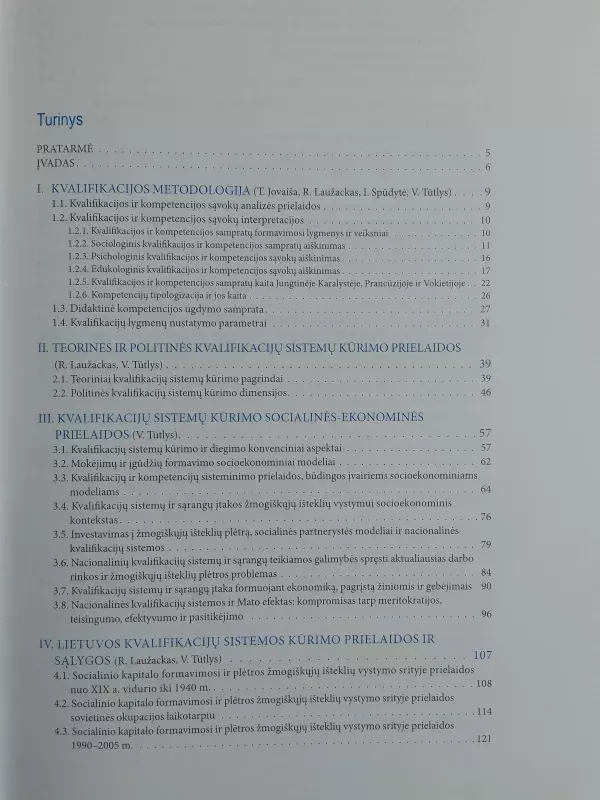 Lietuvos kvalifikacijų sistemos metodologija - Autorių Kolektyvas, knyga 3