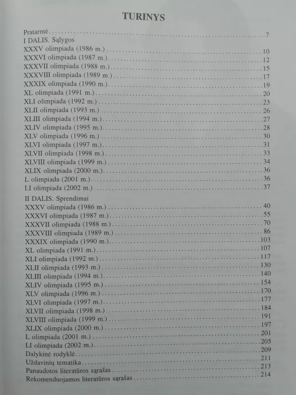 Moksleivių matematikos olimpiadų uždaviniai. 1986–2002 m. - J. Mačys, knyga 3
