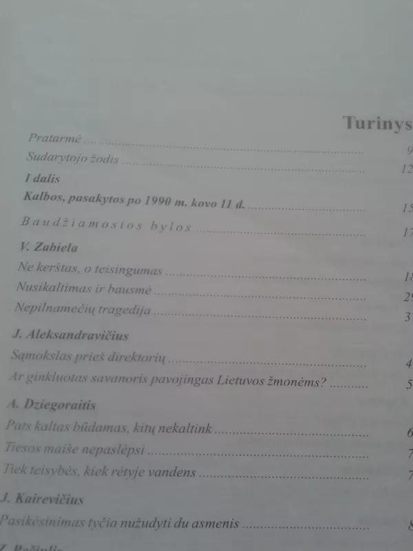 Rinktinės advokatų kalbos teisme - Vytautas Zabiela, knyga 5