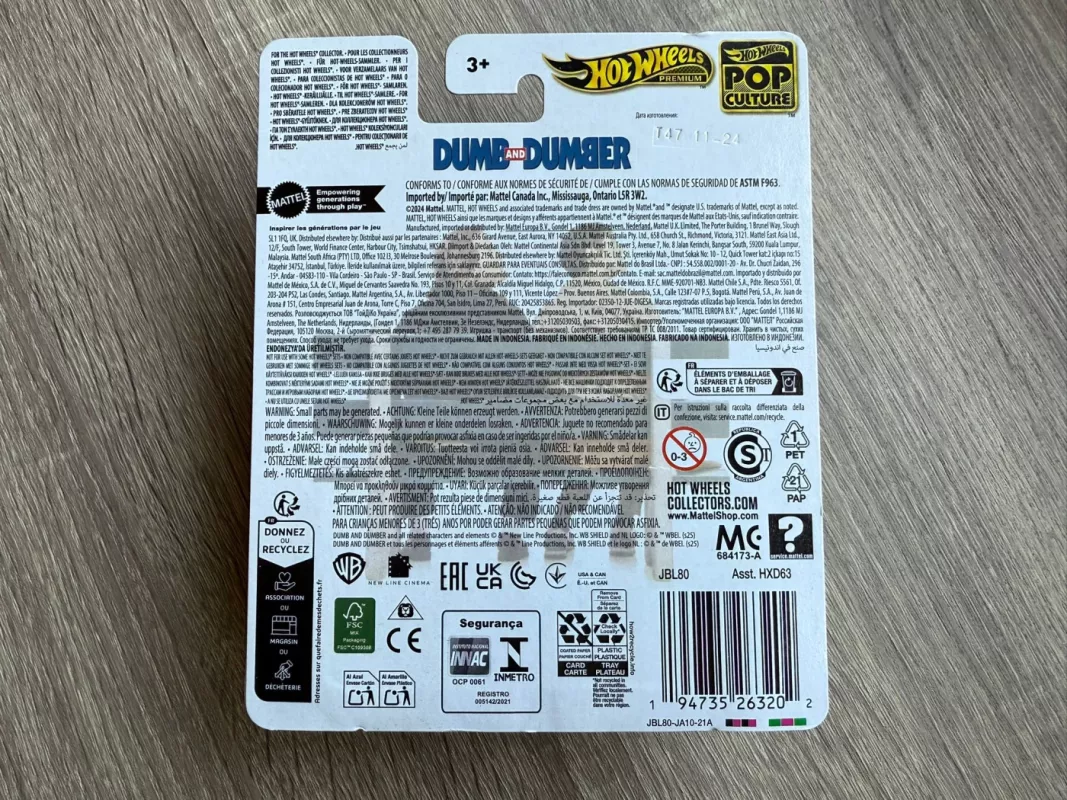 Mutt Cutts Van Dumb And Dumber Hot Wheels Premium - , namai ir interjeras 6