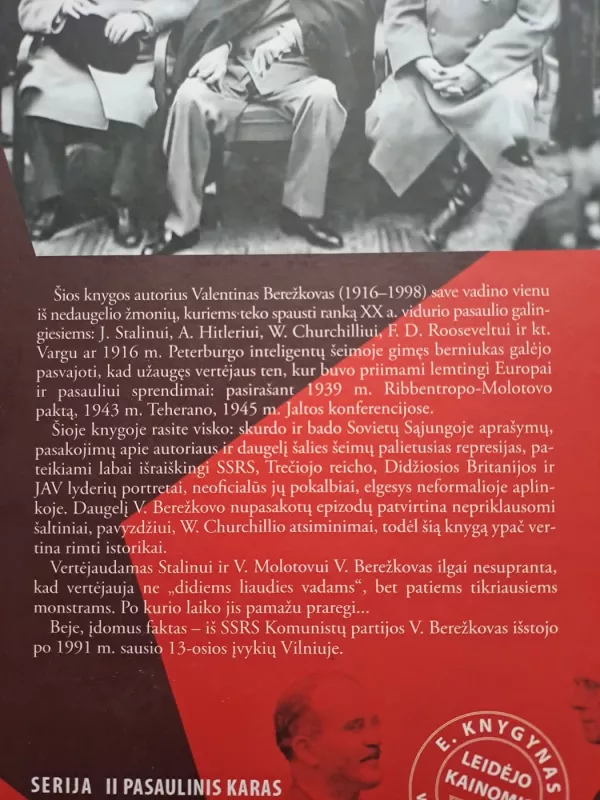 Kaip aš tapau Stalino vertėju - Valentinas Berežkovas, knyga 3