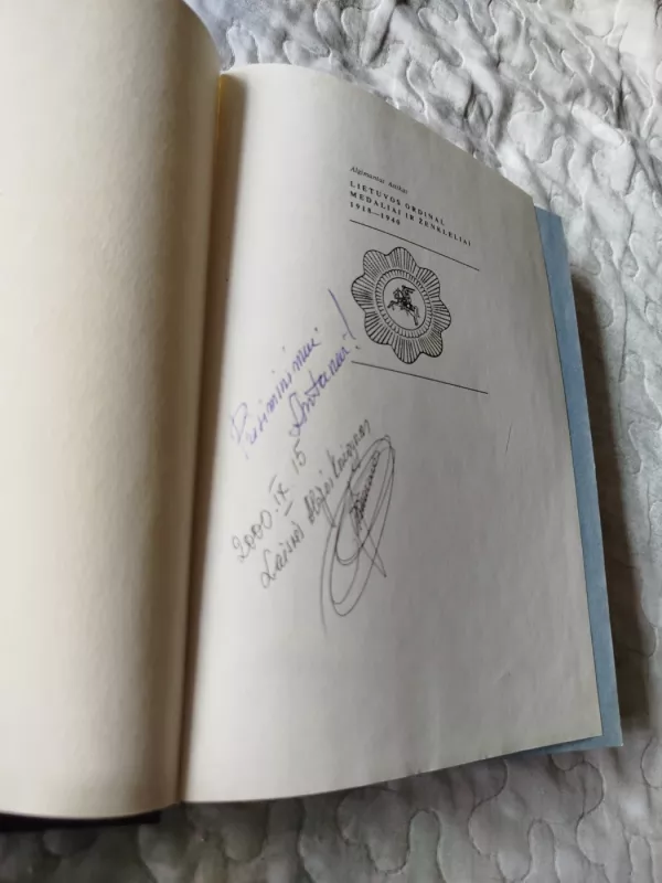 Lietuvos ordinai, medaliai ir ženkleliai 1918-1940 - Algimantas Astikas, knyga 3