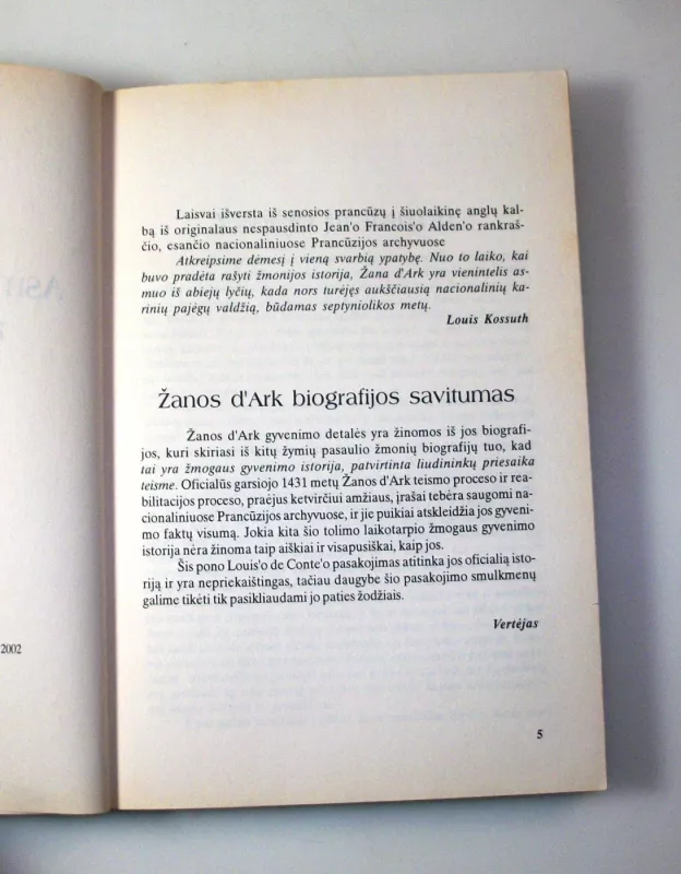 Žana d'Ark. Pagal poną Louis'ą de Conte'ą (jos pažą ir sekretorių) - Markas Tvenas, knyga 6