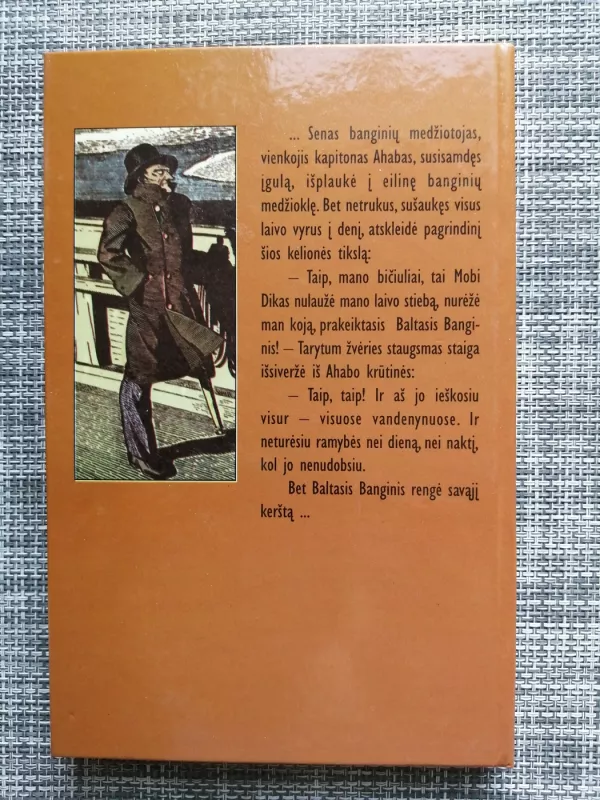Mobi Dikas, arba Baltojo Banginio kerštas - Hermanas Melvilis, knyga 3