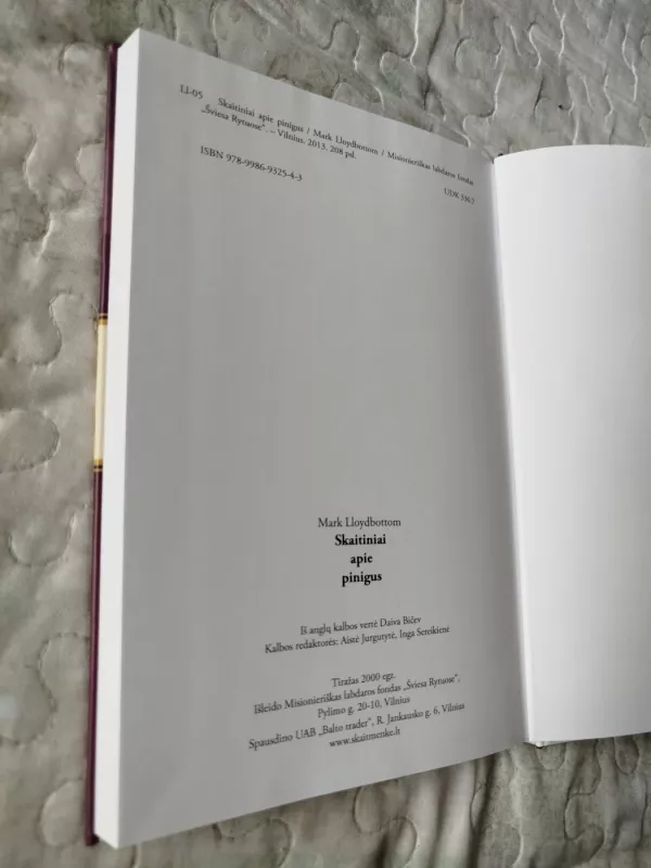 Skaitiniai apie pinigus - Markas Lloydbottomas, knyga 5