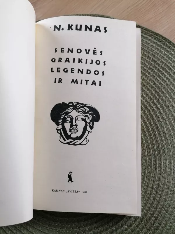 Senovės Graikijos legendos ir mitai - Nikolajus Kunas, knyga 3