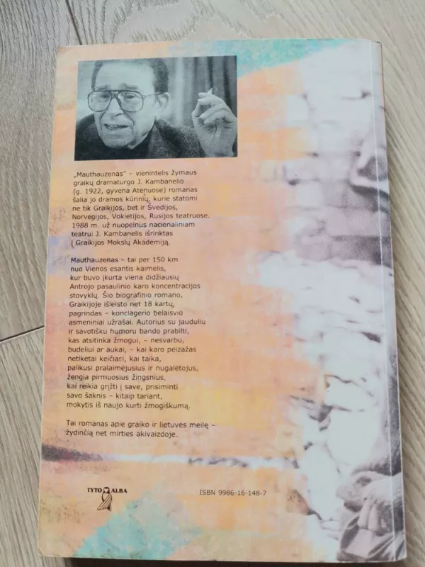 Mauthauzenas - Jakovos Kambanelis, knyga 3