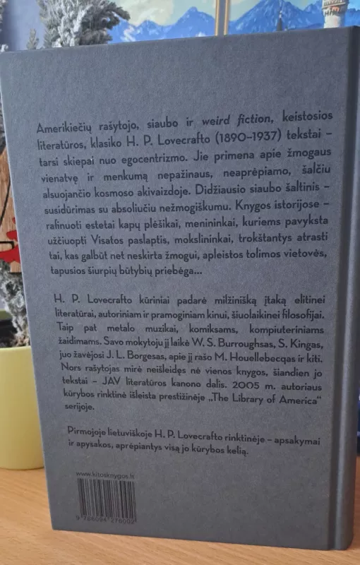 Tykantis tamsoje - Howard Phillips Lovecraft, knyga 3