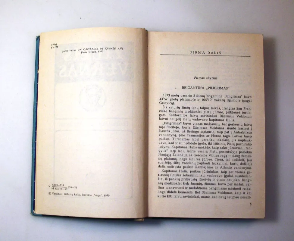 Penkiolikos metų kapitonas - Žiulis Vernas, knyga 6