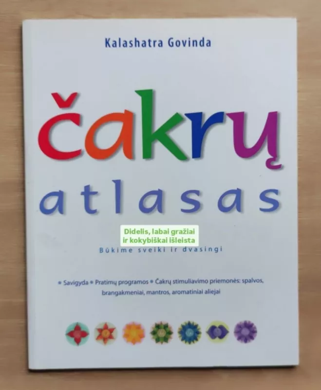 Čakrų atlasas - Kalashatra Govinda, knyga 2