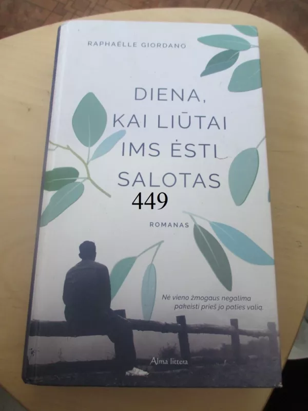 Diena, kai liūtai ims ėsti salotas - Raphaëlle Giordano, knyga 2