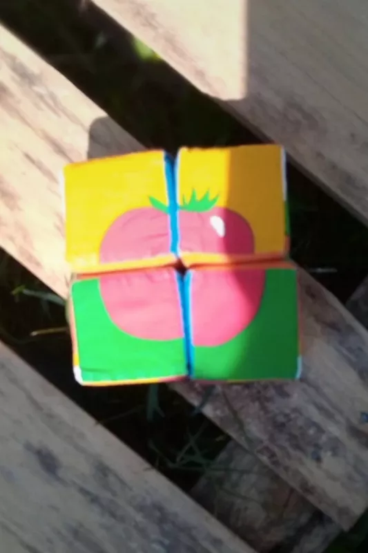 Dėlionė kūdikiams - minkštos kaladėlės - , stalo žaidimas 3