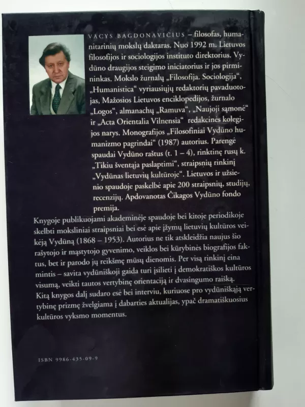 Sugrįžti prie Vydūno - Vacys Bagdonavičius, knyga 3