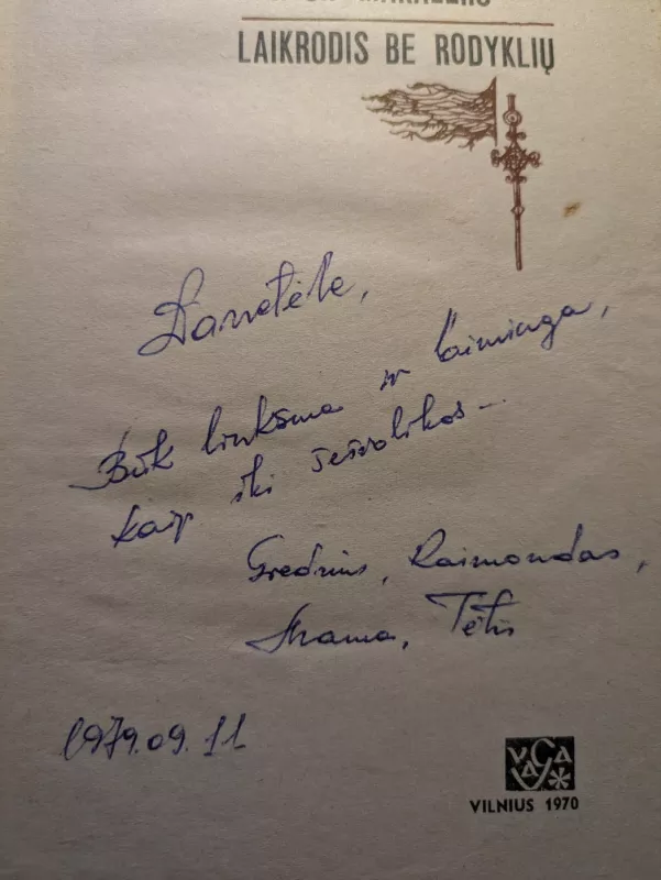 Laikrodis be rodyklių - Karsona Makalers, knyga 6