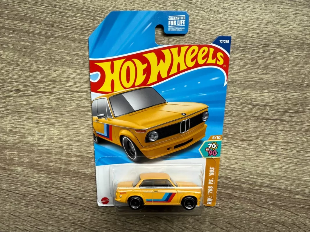BMW 2002 Hot Wheels Long Card - , namai ir interjeras 5