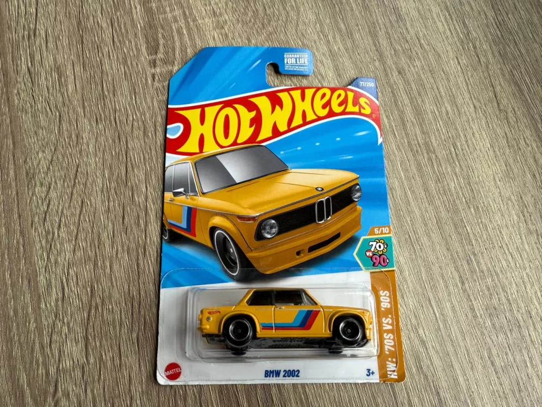 BMW 2002 Hot Wheels Long Card - , namai ir interjeras 2