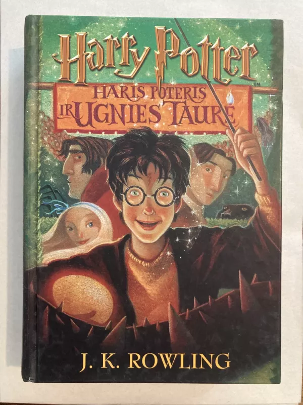 Haris Poteris ir Ugnies taurė - Rowling J. K., knyga 2