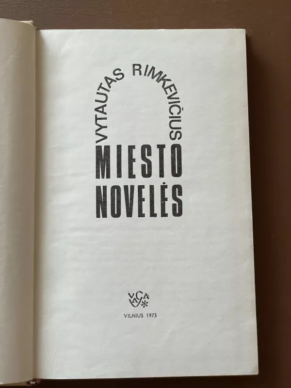 Miesto novelės - Vytautas Rimkevičius, knyga 4