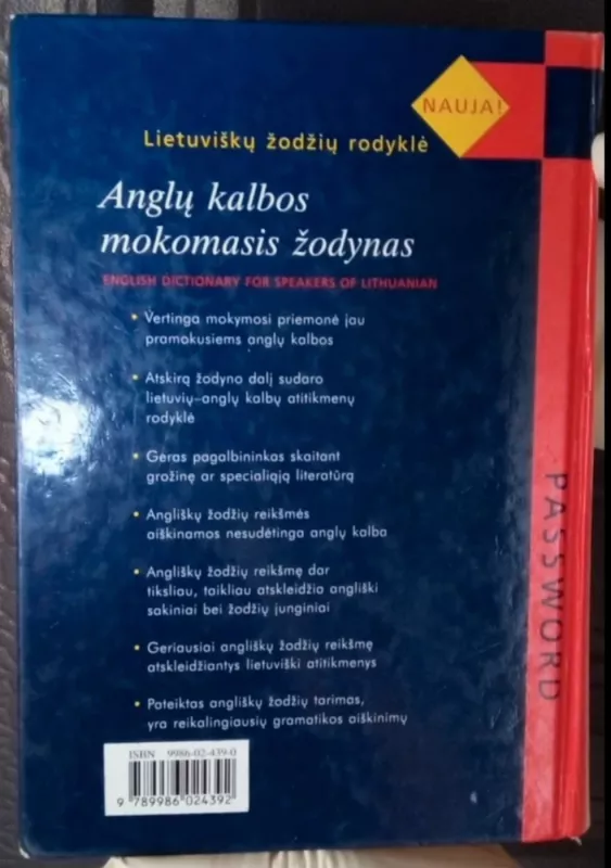 Anglų kalbos mokomasis žodynas - Kernerman Semi-Bilingual, knyga 3