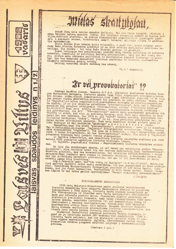 Įvairūs SĄJŪDŽIO laikų periodiniai leidiniai - Įvairūs autoriai, knyga 6