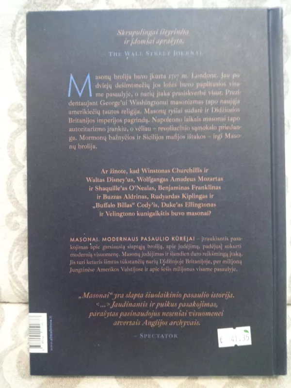 Masonai: Modernaus pasaulio kūrėjai - John Dickie, knyga 5