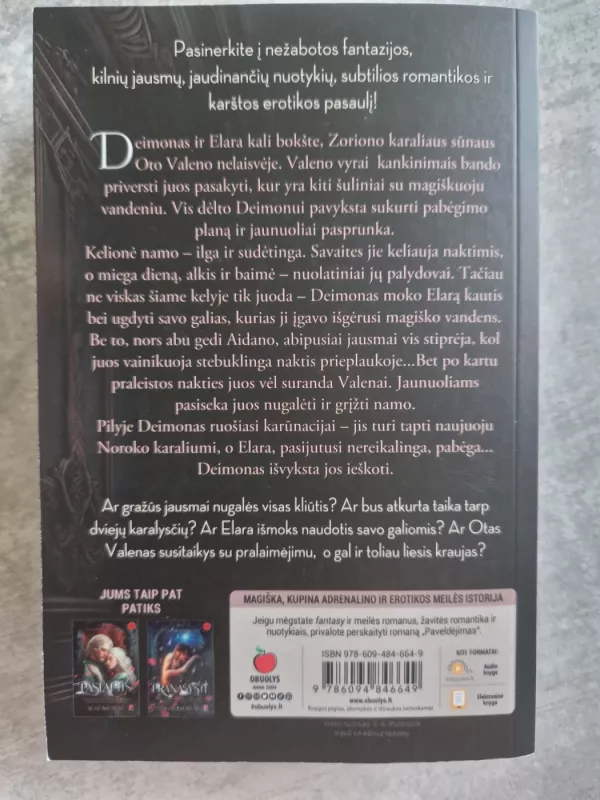 Noroko rūmų trilogija: Paslaptis, Paveldėjimas, Pranašystė - Agnė Bausienė, knyga 5