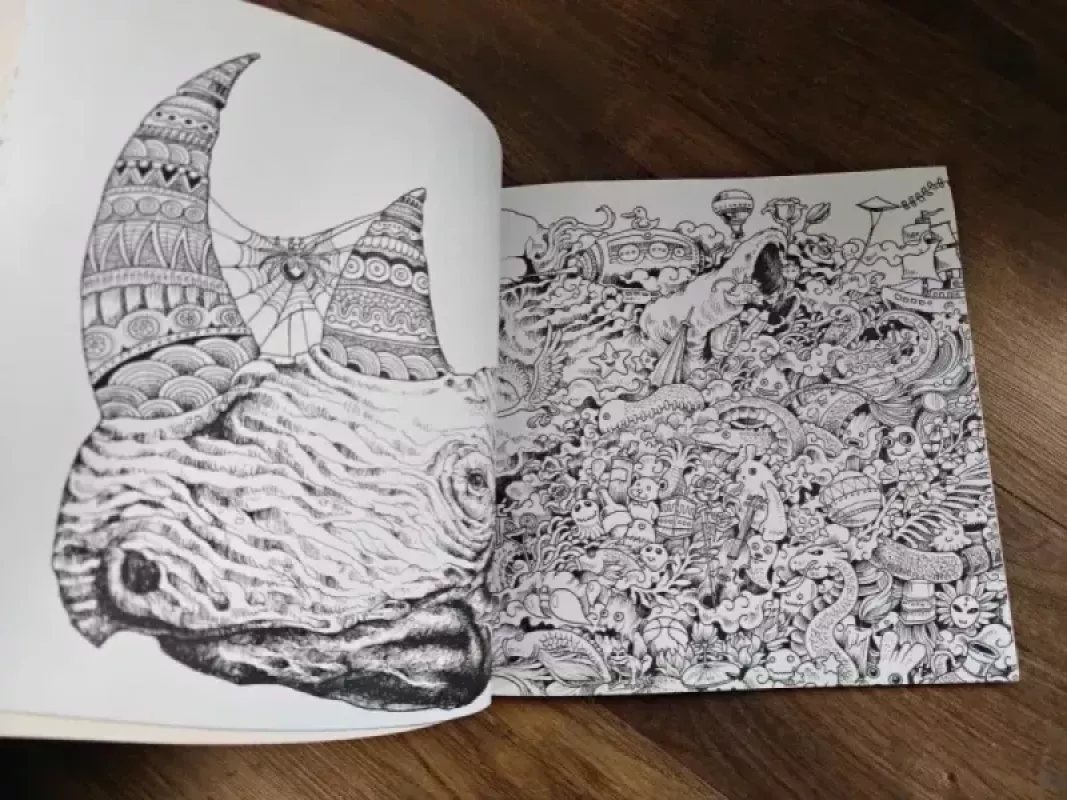 Animorphia. Netikėtumų kupina spalvinimo knyga - Kerby Rosanes, knyga 3