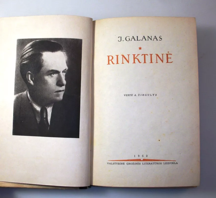 Rinktinė - J. Galanas, knyga 5