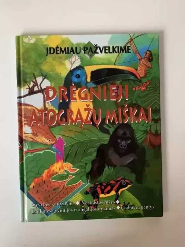 Drėgnieji atogrąžų miškai - Selina Vud, knyga 2