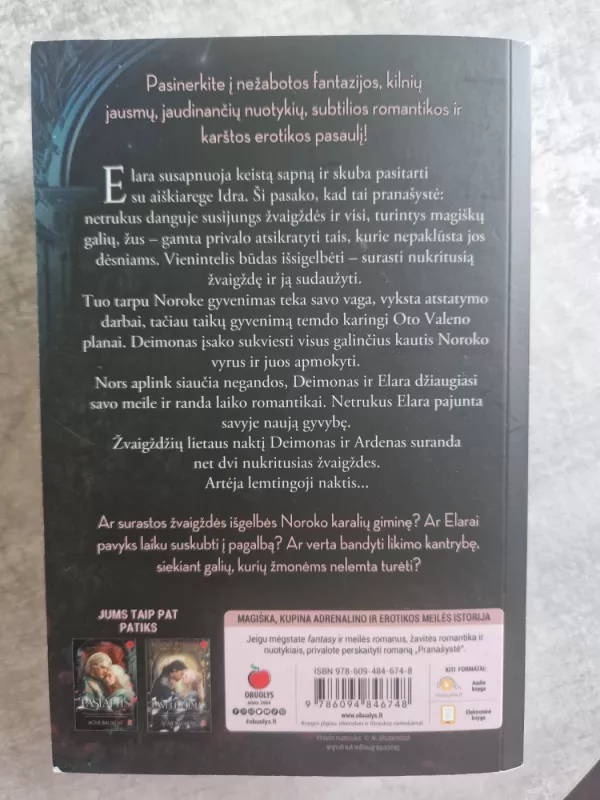 Noroko rūmų trilogija: Paslaptis, Paveldėjimas, Pranašystė - Agnė Bausienė, knyga 3