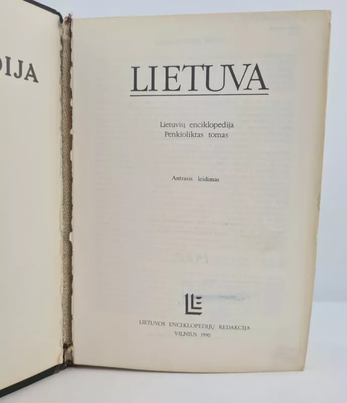 Lietuvių enciklopedija 15 tomas - Autorių kolektyvas (įvairūs), knyga 3