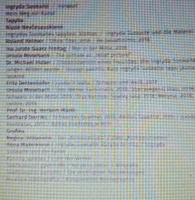 Mano kūryba. Katalogas / Werkkatalog - Ingryda Suokaitė , knyga 3