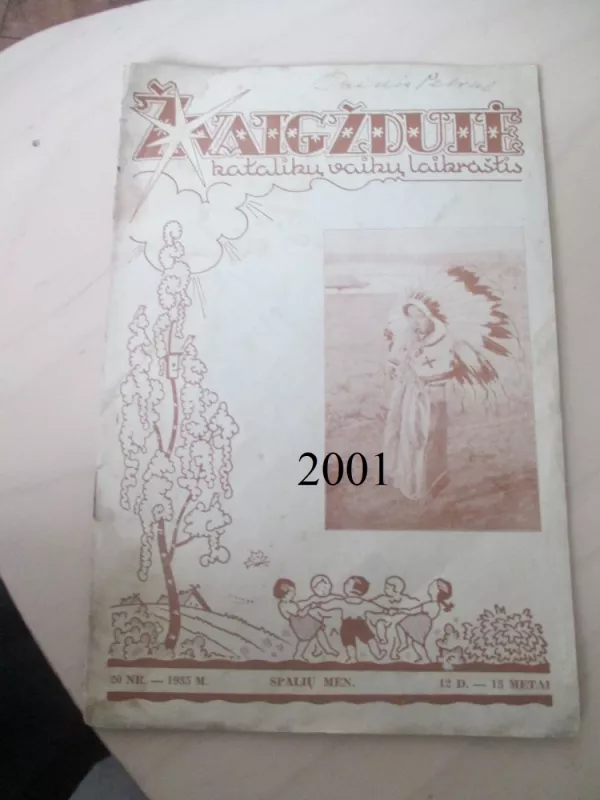 Žvaigždutė 1935 m. Nr. 20 - Autorių Kolektyvas, knyga 2