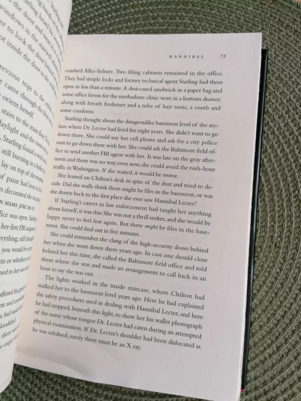 Hannibal - Thomas Harris, knyga 5