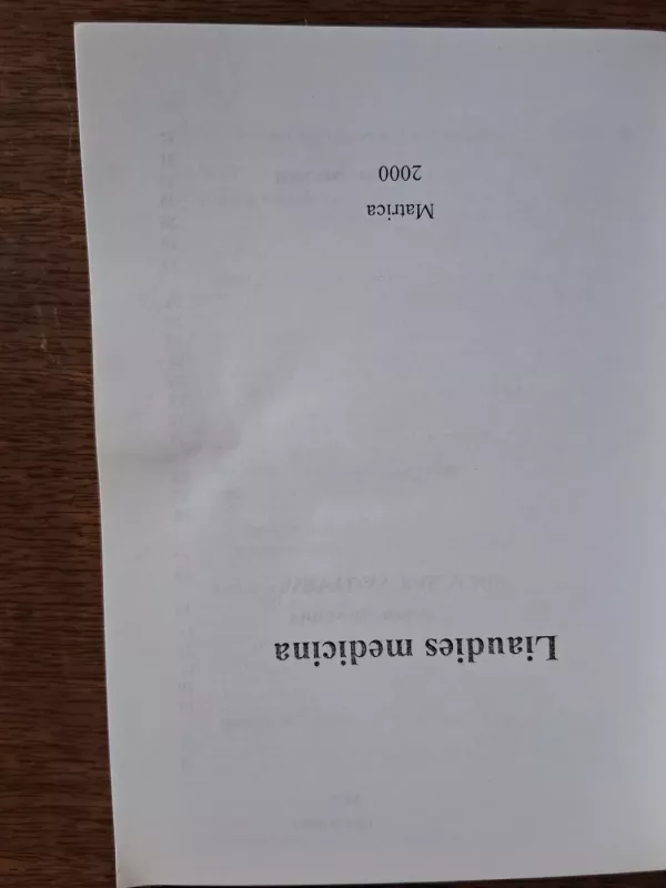 Liaudies medicina - Autorių Kolektyvas, knyga 6