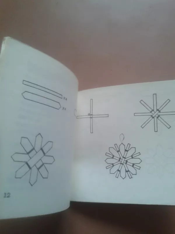 Šiaudiniai papuošalai eglutei - J. Krikščiūnas, knyga 5