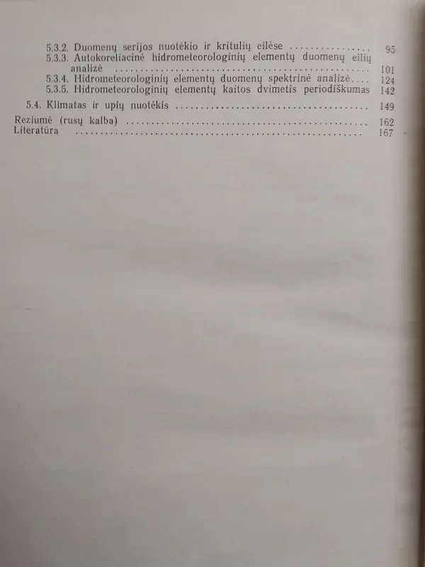 Lietuvos upių nuotėkio kaita - J. Jablonskis, R. Janukėnienė, knyga 6