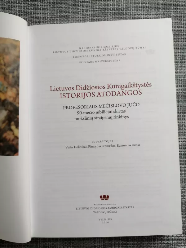 Lietuvos Didžiosios Kunigaikštystės istorijos atodangos - Vydas Dolinskas, knyga 3