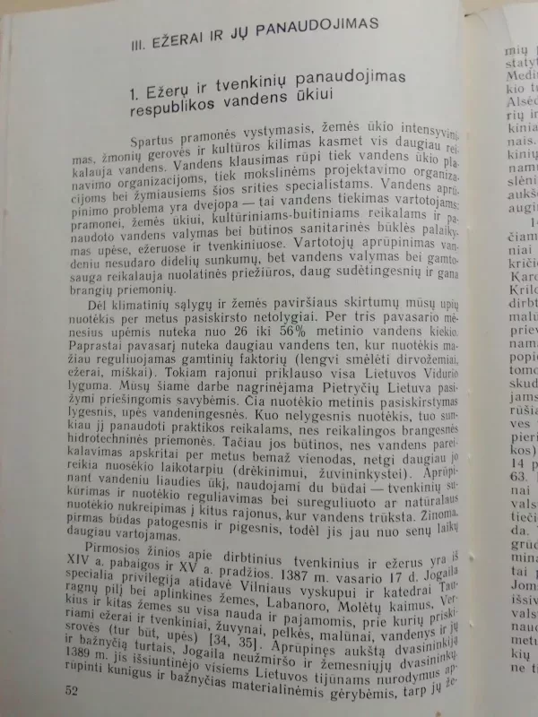 Pietryčių Lietuvos hidrografija (Ežerai) - K. Gaigalis, ir kiti , knyga 6