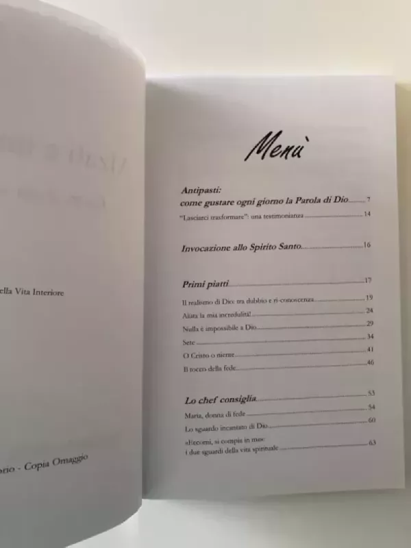 Alzati e mangia. ricette di vita interiore - Apostole della vita interiore, knyga 3