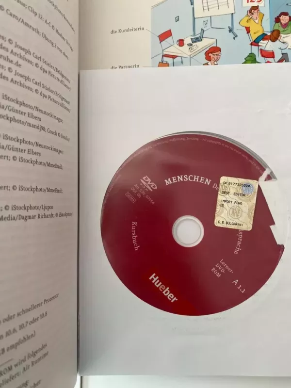 Menschen Deutsch als Fremdsprache Kursbuch A1 - Sandra Evans, Angela Pudel, Franz Specht, knyga 4