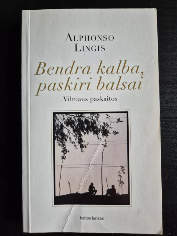 Bendra kalba, paskiri balsai: Vilniaus paskaitos - Alphonso Lingis, knyga 2