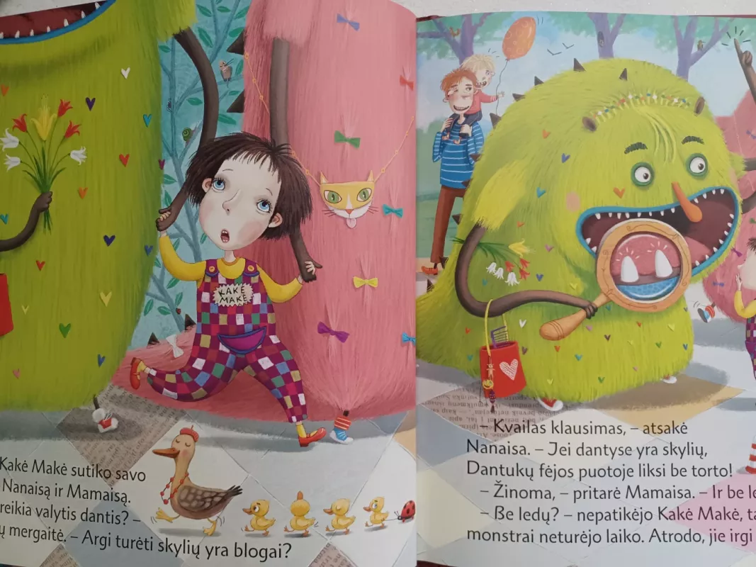 Kakė Makė ir dantukų fėjos puota - Lina Žutautė, knyga 5