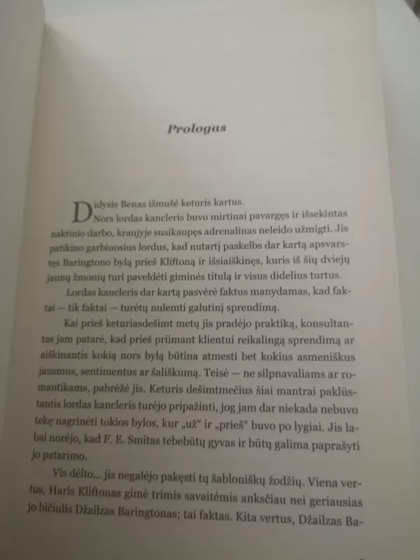 Mirtina paslaptis - Jeffrey Archer, knyga 4